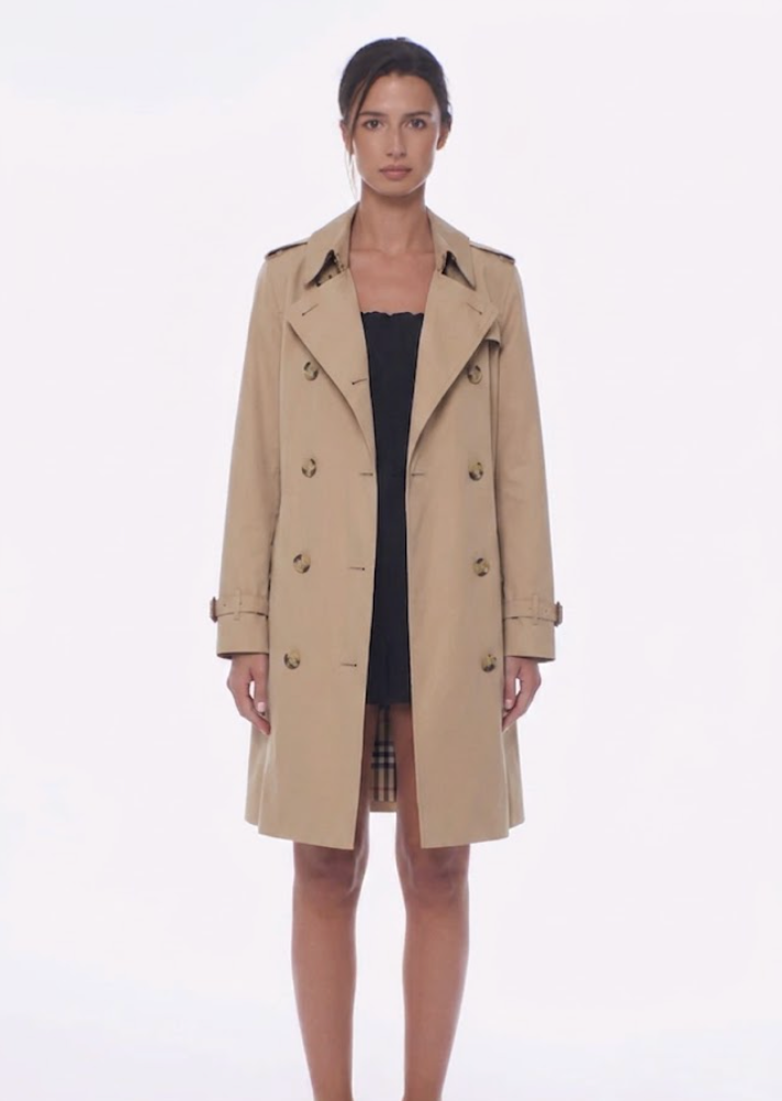 Burberry model tryon